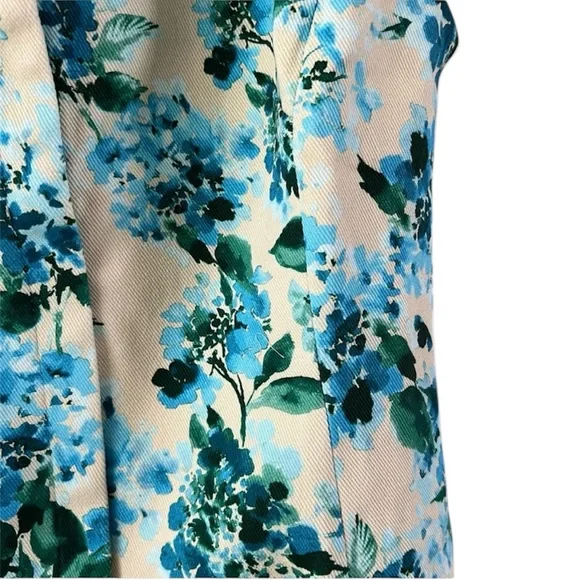 TUCKERNUCK 100% cotton Water's Edge Hydrangea Rhoda Tunic NEW - Picture 11 of 13